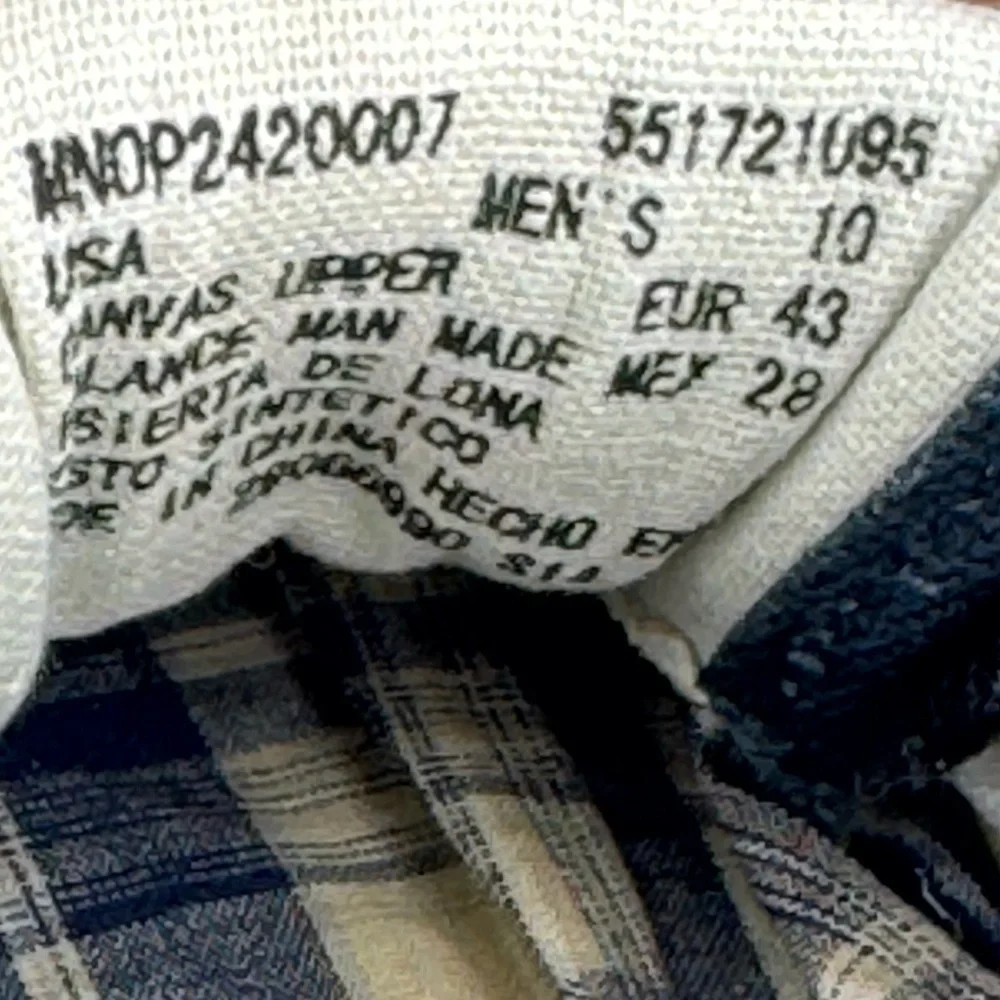 OP Navy and White Boat Shoes